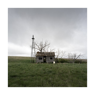 Broken Windmill and Home