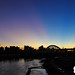 2025.9.25 日落 霞光  Rays of evening sunlight.